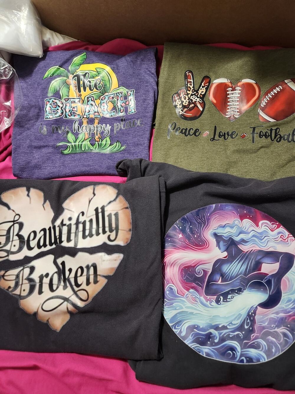 Lot of 12 Graphic T-Shirts Size Large Mixed Designs Pop Culture Funny Tees